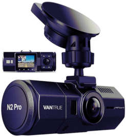 Vantrue N2 Pro Uber Dual Dash Cam Infrared Night Vision, Dual Channel 1080P Front and Inside, 2.5K Single Front Car Accident Dash Camera, 24hr Motion Sensor Parking Mode, Support 256GB max